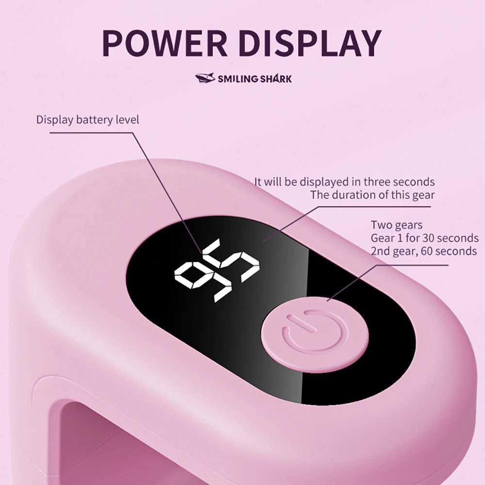 Smiling MJD012 Small and Mini Nall Lamp Light Weight to Easy Carry TypeC Fast Charging for Mani And Nail Art J251115