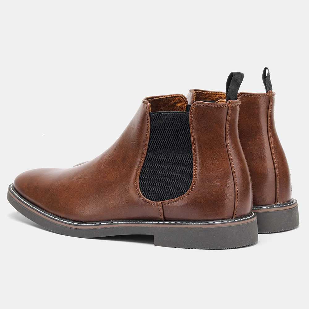 4046 Men Chelsea Boots Brand Retro Comfortable Fashion Men Boots Z251029