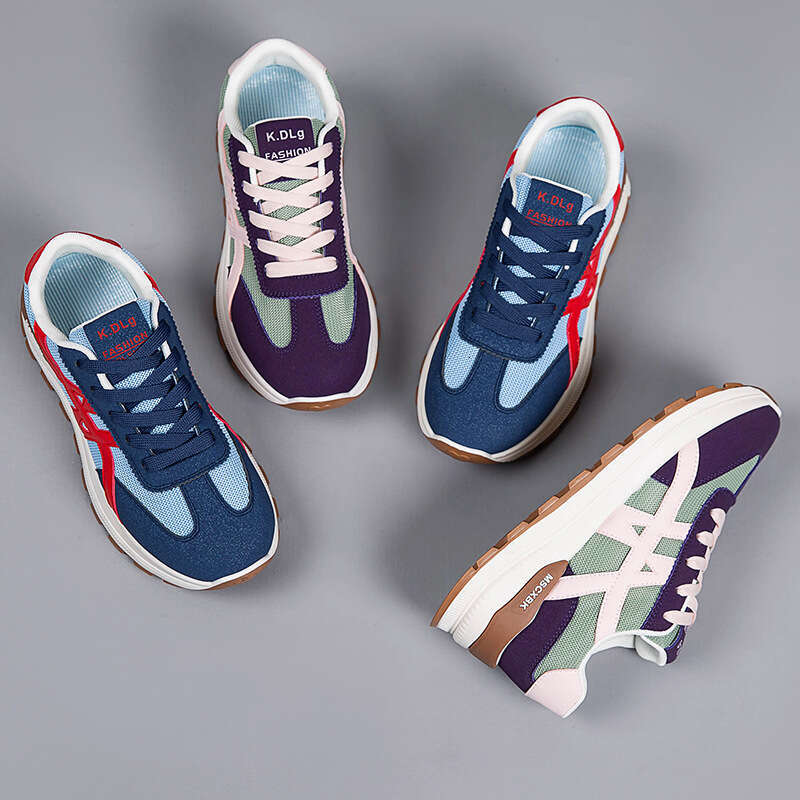 Breathable Comfortable Designer Shoe Women's 2025 New Autumn Thick-Soled Height-Increasing Running Versatile Casual Sports Shoes