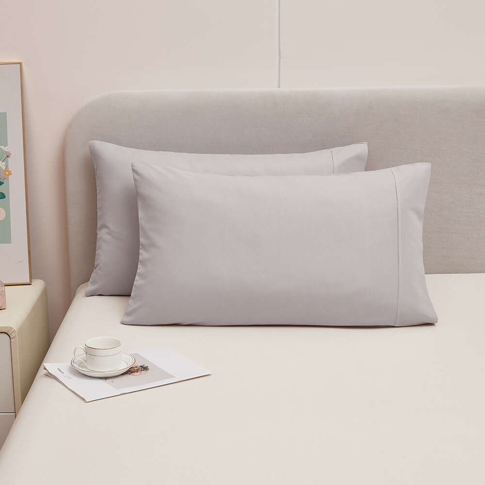 New Style Single and Double Brushed Thick Solid Color Envelope Pillowcase