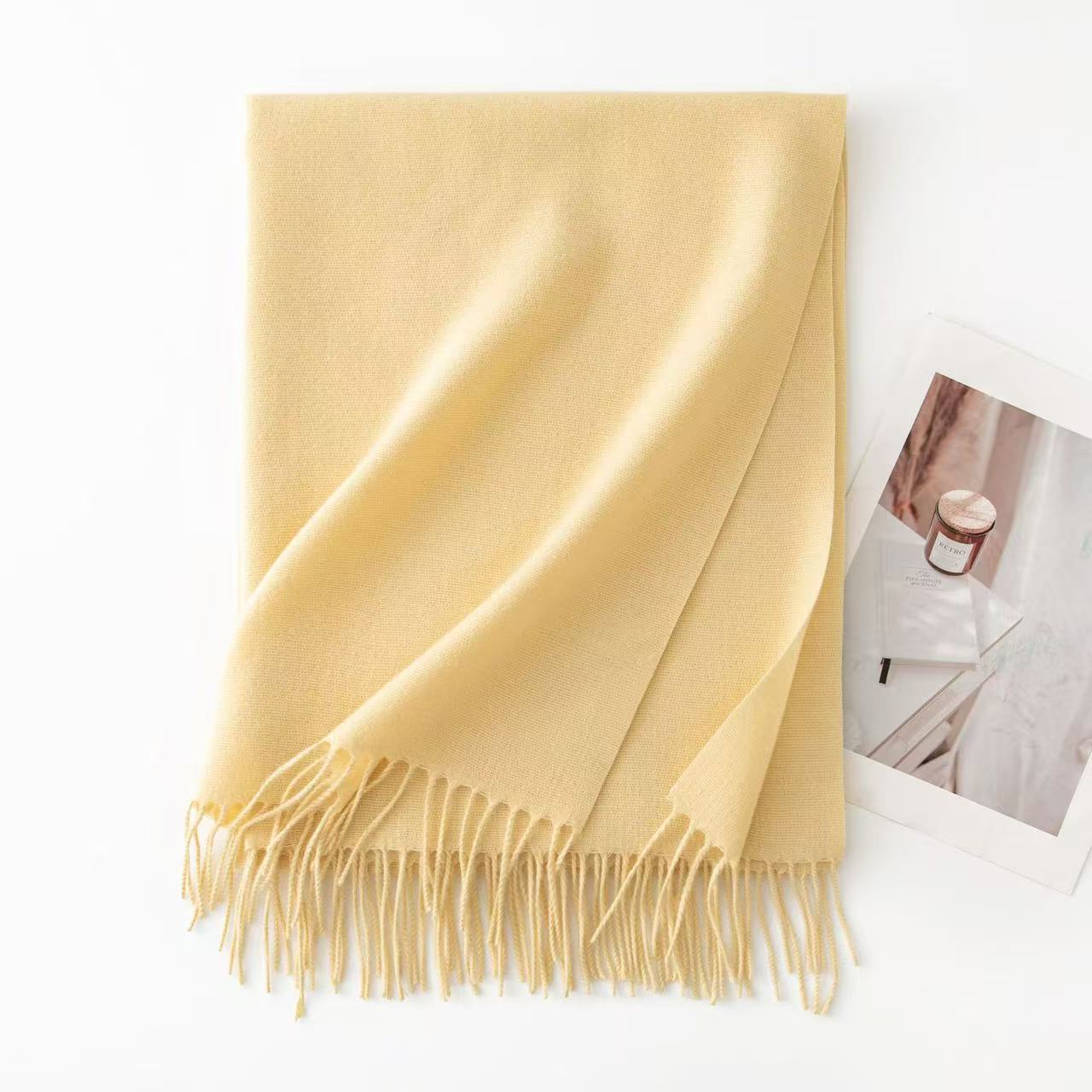 Women Cashmere Designer Scarf Stylish Full Letter Printed Scarves Soft Touch Warm Wraps With Tags Autumn Winter Long Shawls 35cm X 180cm