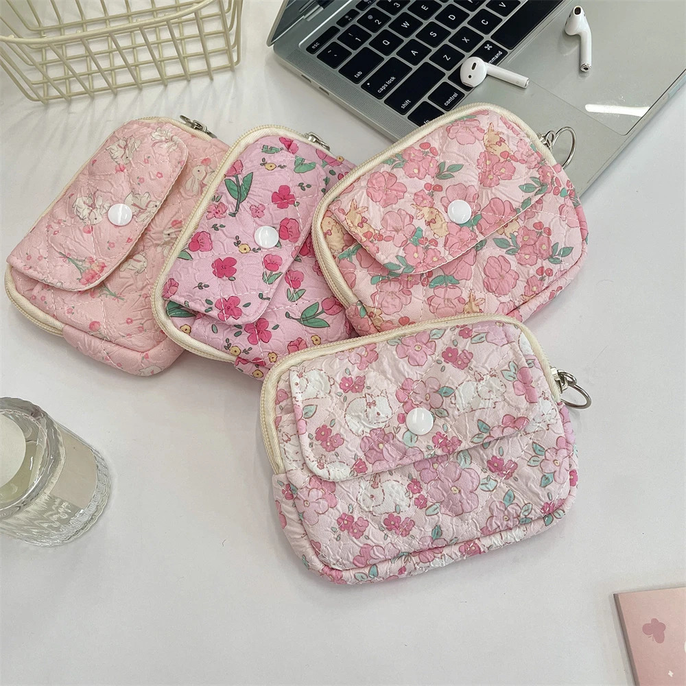 Cute Cartoon Multifunctional Coin Purse Kawaii Wallet Portable Coin Bag Key Earphone Coin Organizer Pouch Zipper Bag Gift 251029