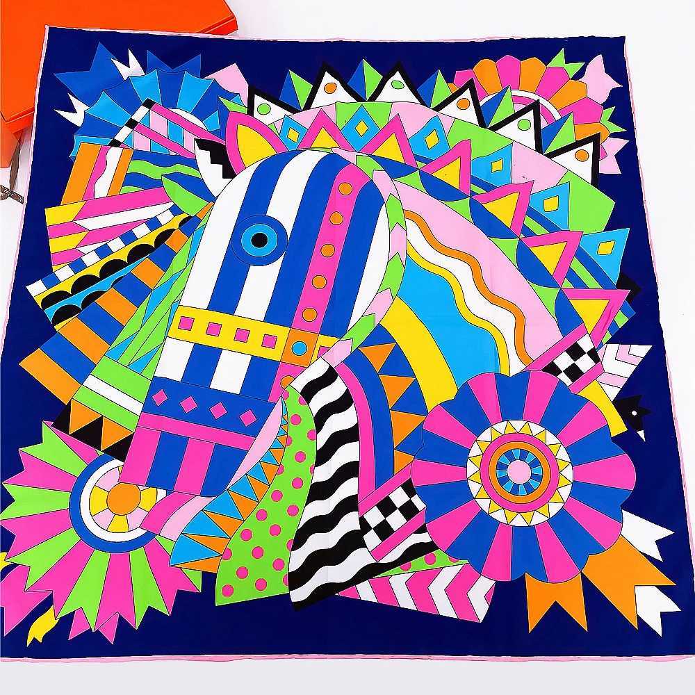 New Brand Manual Hand Rolled Twill Silk Scarf Women Shawls Luxury Design Sun Protection Hijab Fashion Square Scarves NeckerchiefW251029