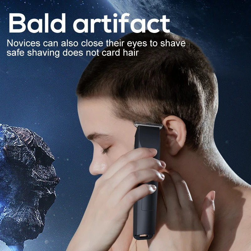 Small hair clipper for home use replaceable nozzle supports USB charging small size and easy to carry 251029