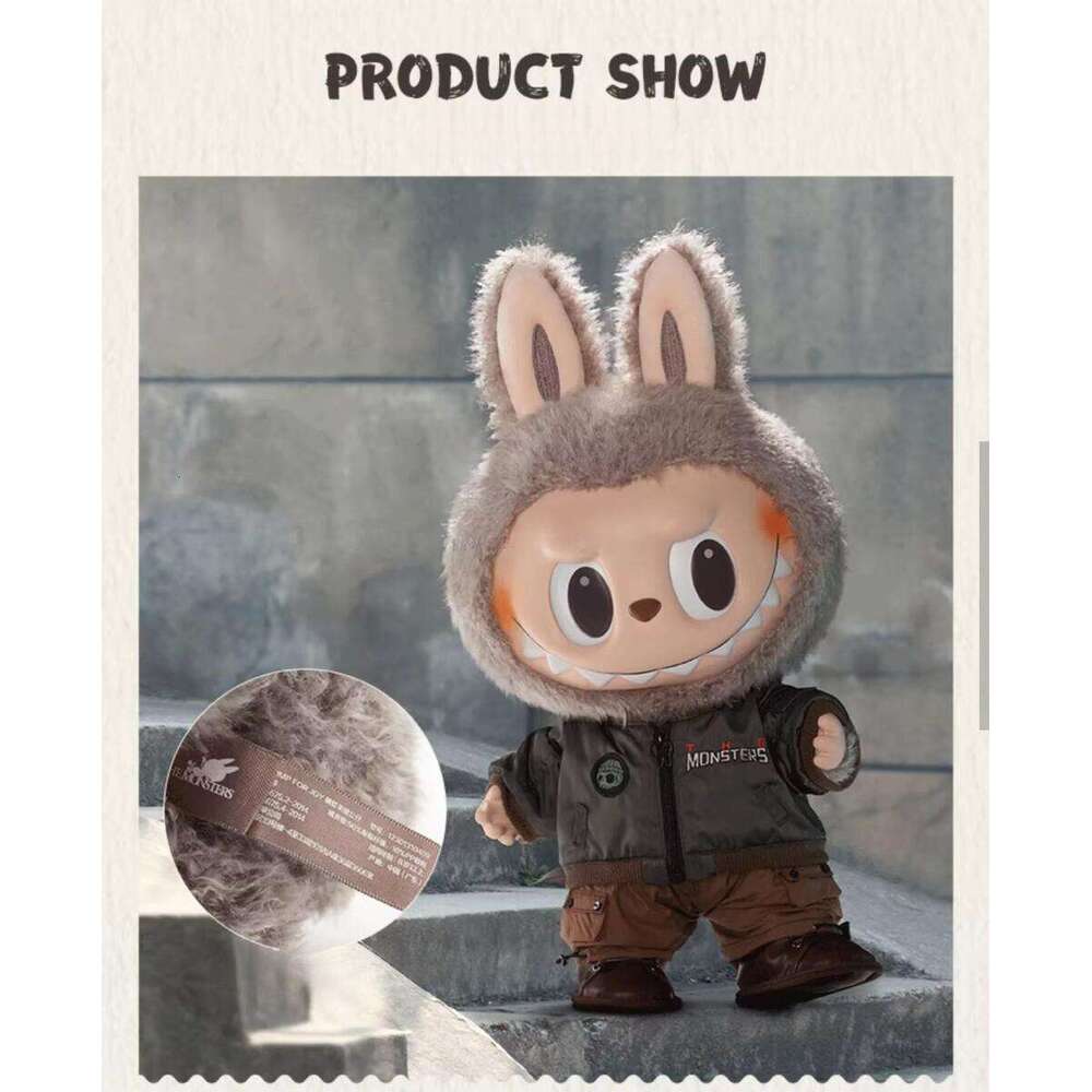 Labubu Blind Box The MONSTERS JUMP For JOY Vinyl Face Plush Doll Kawaii Figure Toys Mystery Boxes Anime Doll Collection Model Toys