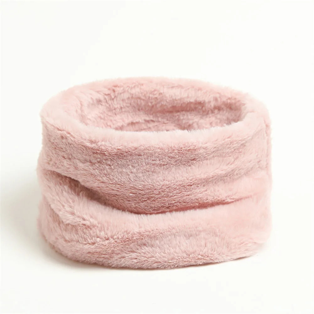 S Rabbit Fur Scarf multicoloured Warm Plush Snood Neck Scarves Unisex Men Neck Scarfs Ring Women Children Neckerchief 251021