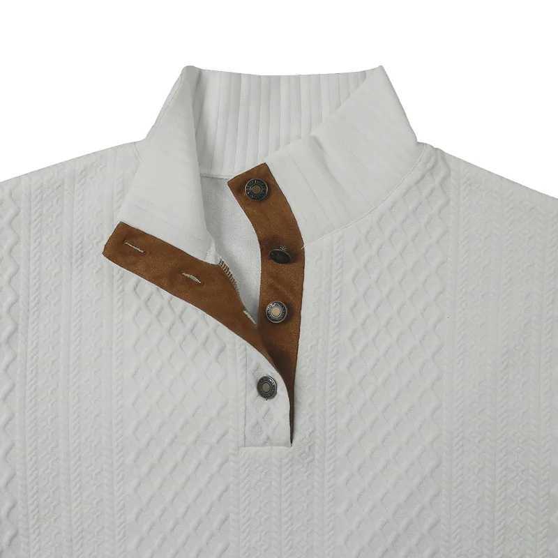 2024 crossborder hotselling autumn and winter mens casual standup collar longsleeved jacquard knitted pullover sweater J251029