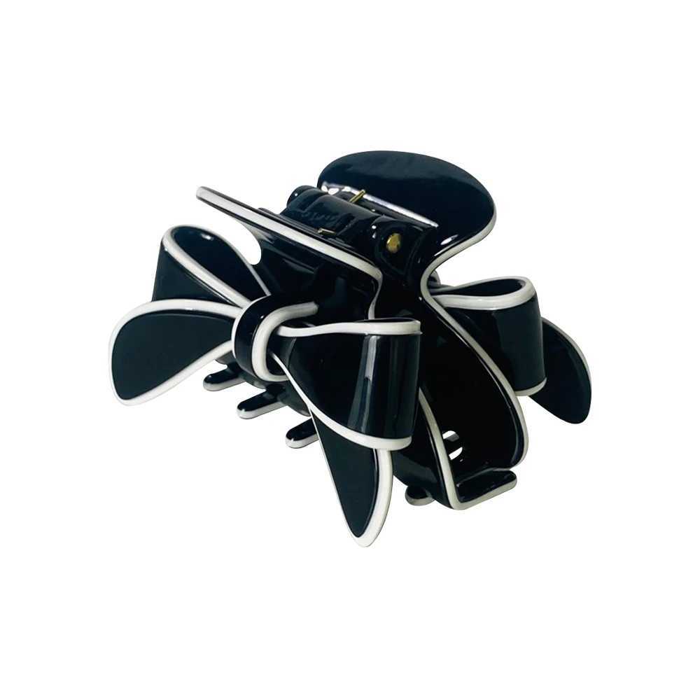 eManco Bow Grab Hair Clip Minimalist European Retro Fashion Personalized High Feeling Charming Designs Decorations Ms GirlsW251028
