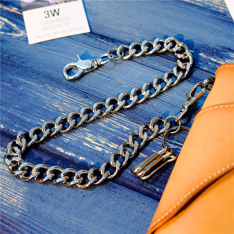 A Harajuku Style Street HipHop Jeans Wallet Chain with Personalized Punk Style Waist Chain for Men and Women Accessories 251021
