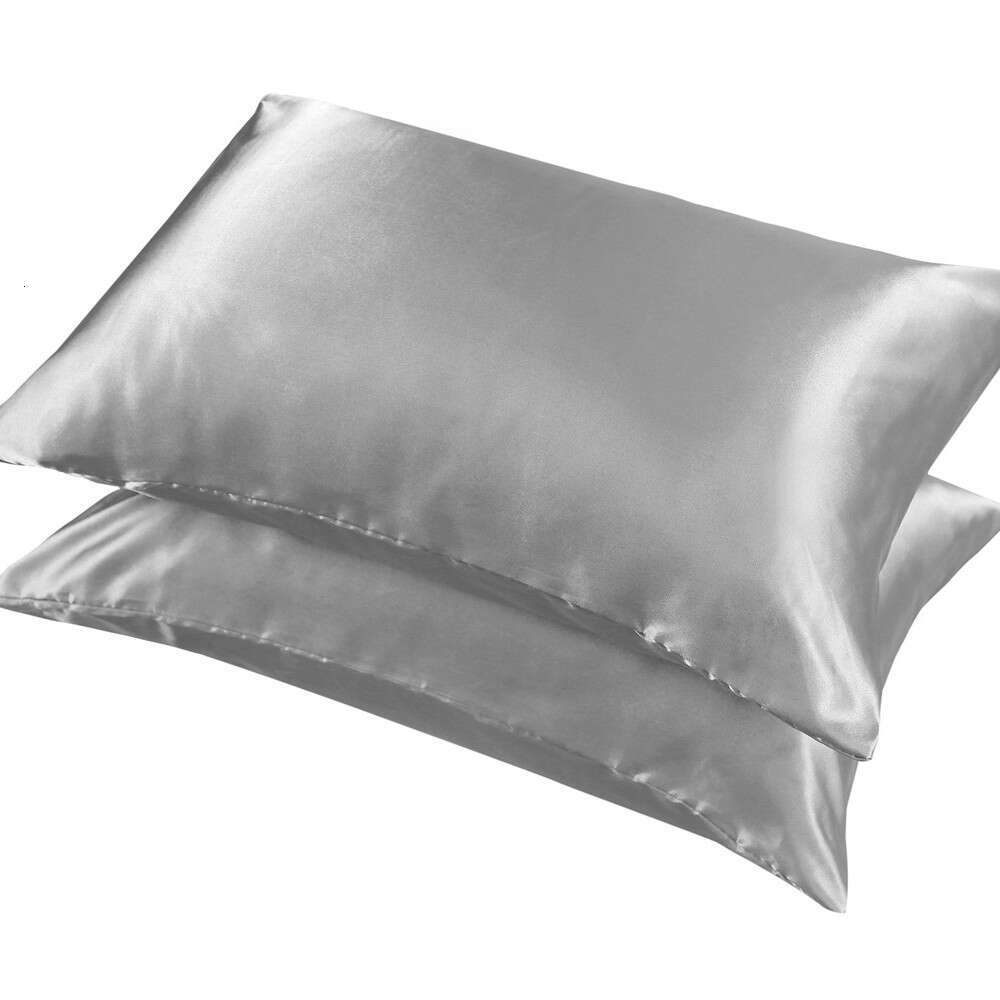 Satin faux silk pillowcase, smooth, lightweight, and non-pilling