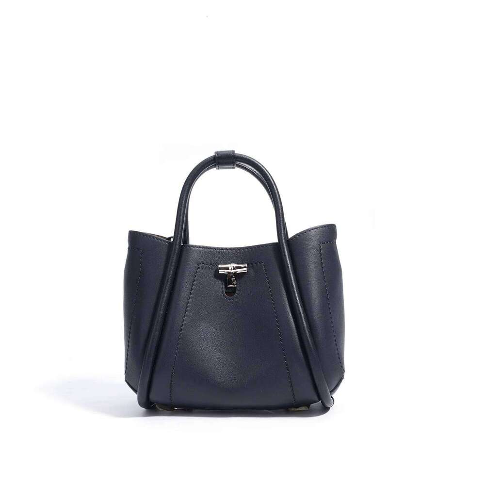 Genuine Leather Bucket New First Layer Cowhide Ing Simple Single-Shoulder Crossbody Bag Fashion Ladies Handbang 251029