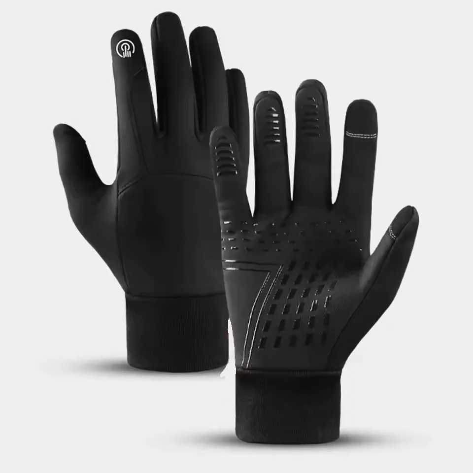 Autumn Winter Outdoor Cycling Gloves Gym Fitness Sports Running Warm Touch Screen Nonslip Gloves Motorcycle Gloves Men Women J251029