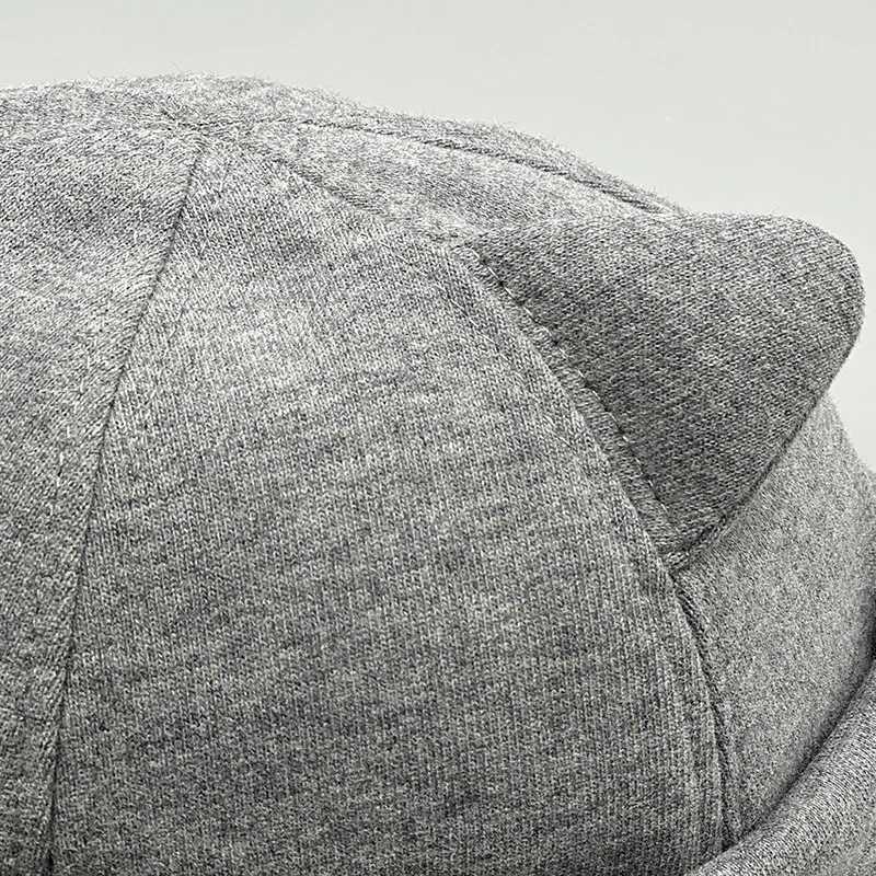 Vintage Dome Hat Mens Women Brimless Skull Caps Cat Ear Cotton Beanies for Men Docker Sailor Crimping Hat Casual Hip Hop Cap