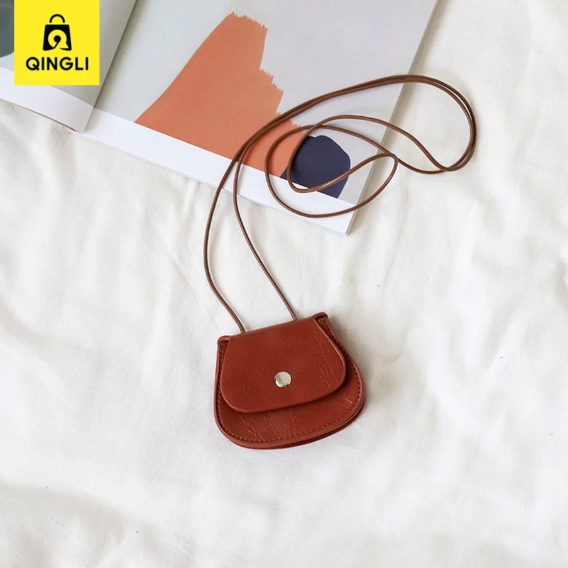 Fashion Mini Crossbody Bag for Women PU Leather Coin Purse Niche Small Shoulder Bag Hasp Change Purse Key Bag Gift 251029