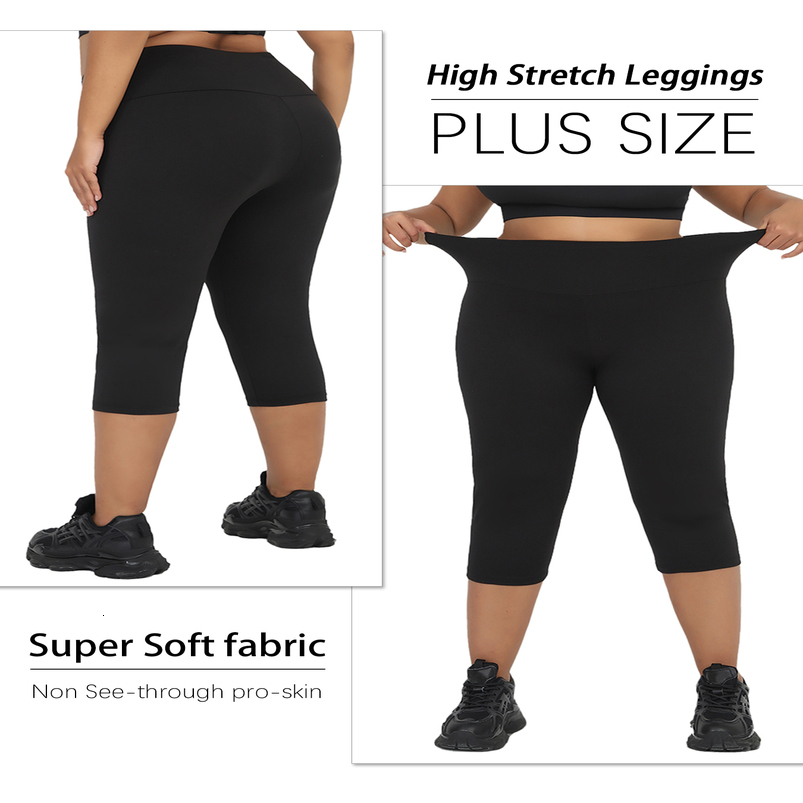 Plus Size Leggings for Women Super soft High Waisted Tummy Control Yoga Pants No See Through Workout Running 251022