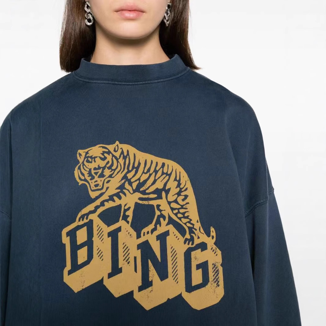 Winter New North American Designer Printed, Dyed, Water Washed, Spray Horse Women's Wool Sweater