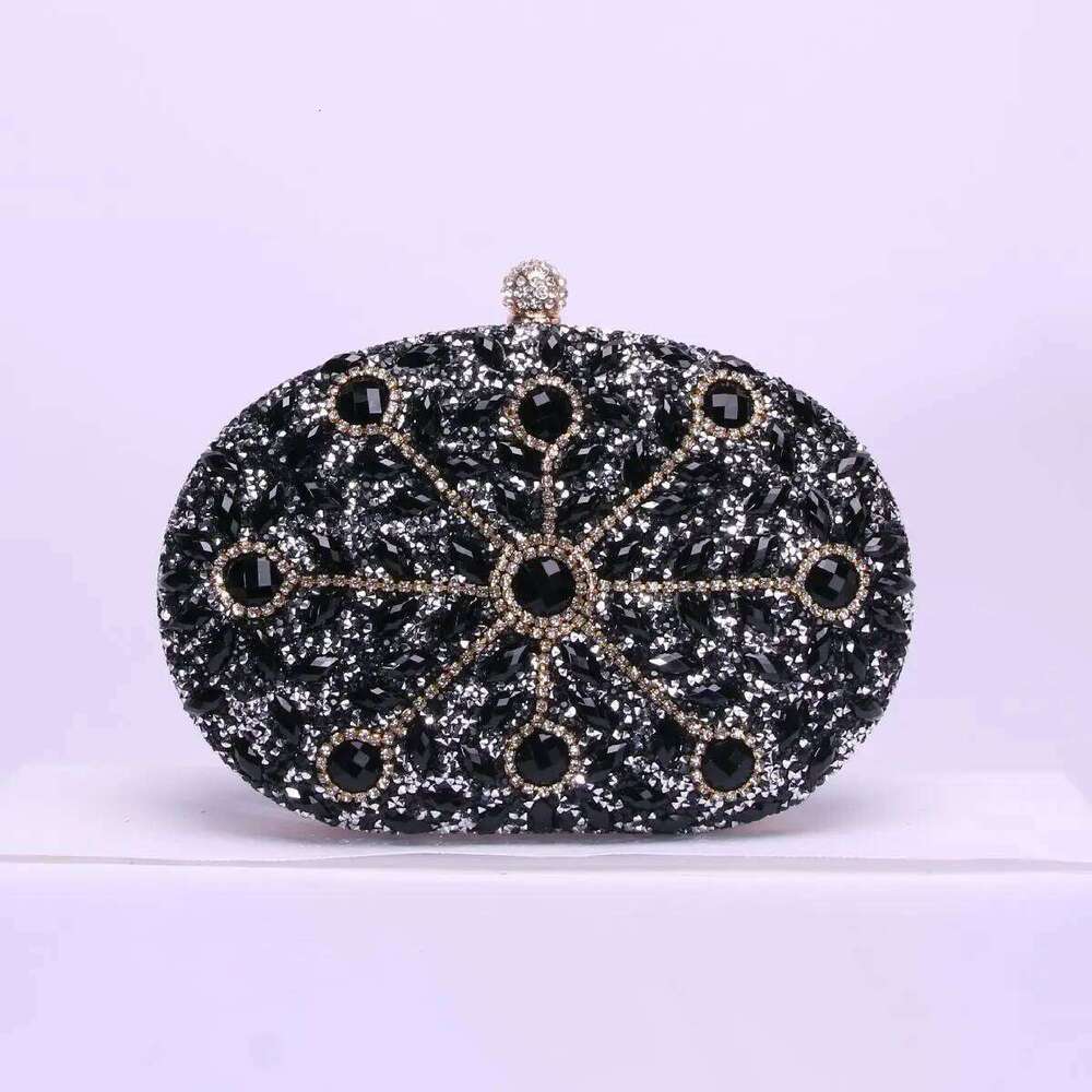 Designer Bags Oval Suower Dia Dinner Bag Fashion Banquet Ladies Handbag Personalized Dress Night Luxury Bag