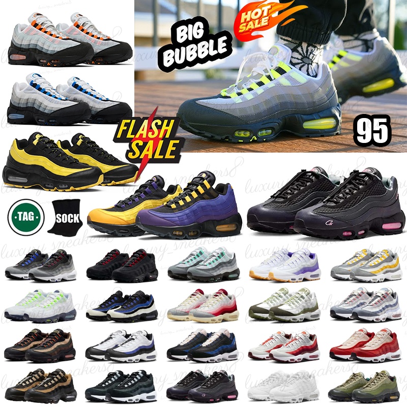 Designer 95 Mens Running Shoes 95s Triple White Black Royal Blue Next Nature Aegean Storm Sequoia Pink Beam Neon Olive Men Women Trainers Outdoor Sports