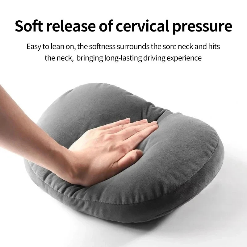 Car Neck Pillow Car Seat Headrest Pillow Auto Memory Cotton Protector Cushion For Universal Car Head Support for Gaming Chair 251029