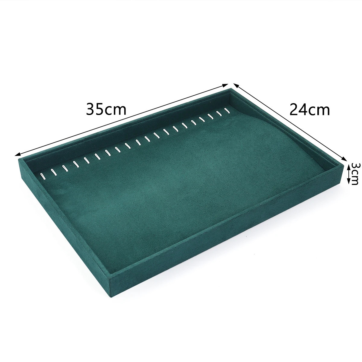 1 Piece Color Necklace Display Tray Jewelry Bracelet Showcase Storage Tools for Presentation Pography Props 251013