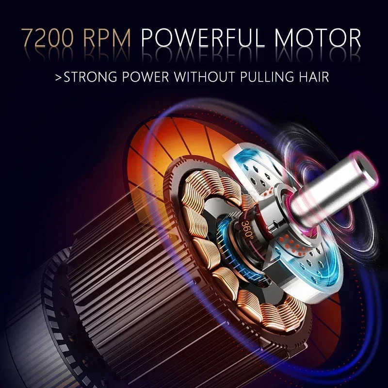 Madeshow M11 Professional Hair Clipper 7200RPM Electric Special Engraving Trimmer for Men Hair Cutting Machine Haircut Z251029