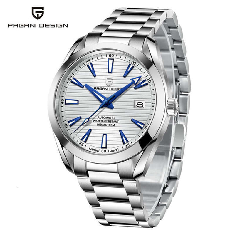 pagani design new fashion casual stainless steel calendar mens automatic mechanical watch pd1688