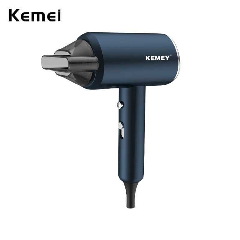 Kemei KM9822 Constant Temperature Hair Dryer 800W 60 Degree Multifunctional Professional Salon Blow Dryer Portable 3 Speeds W251029