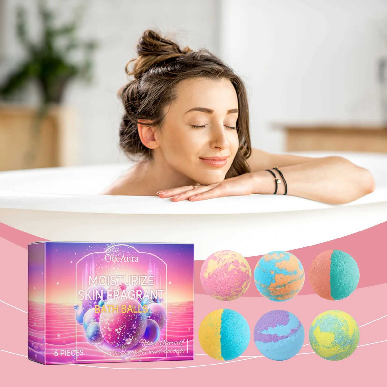 Bubble Small Bath Bombs Body Stress Fatigue Relief Exfoliating Moisturizing Fragrances Aromatherapy Spa Relaxing Skin Care L251029