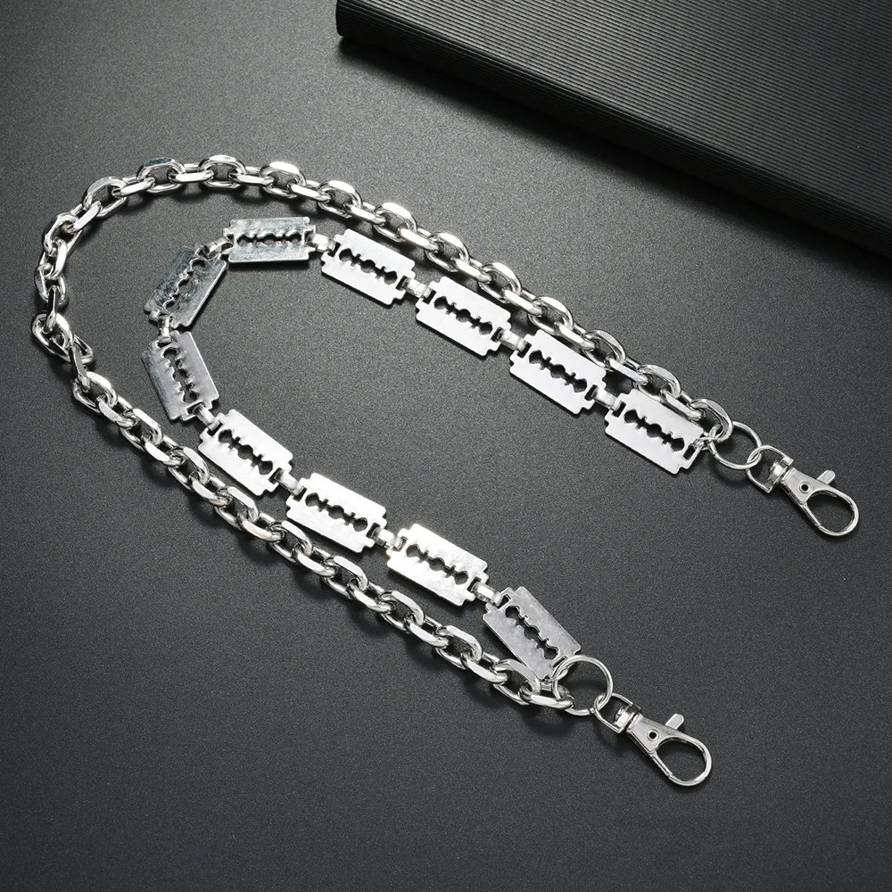Punk Metal Chain Keychains for Men Women Trouser Jeans Pants Chains Belt 251021