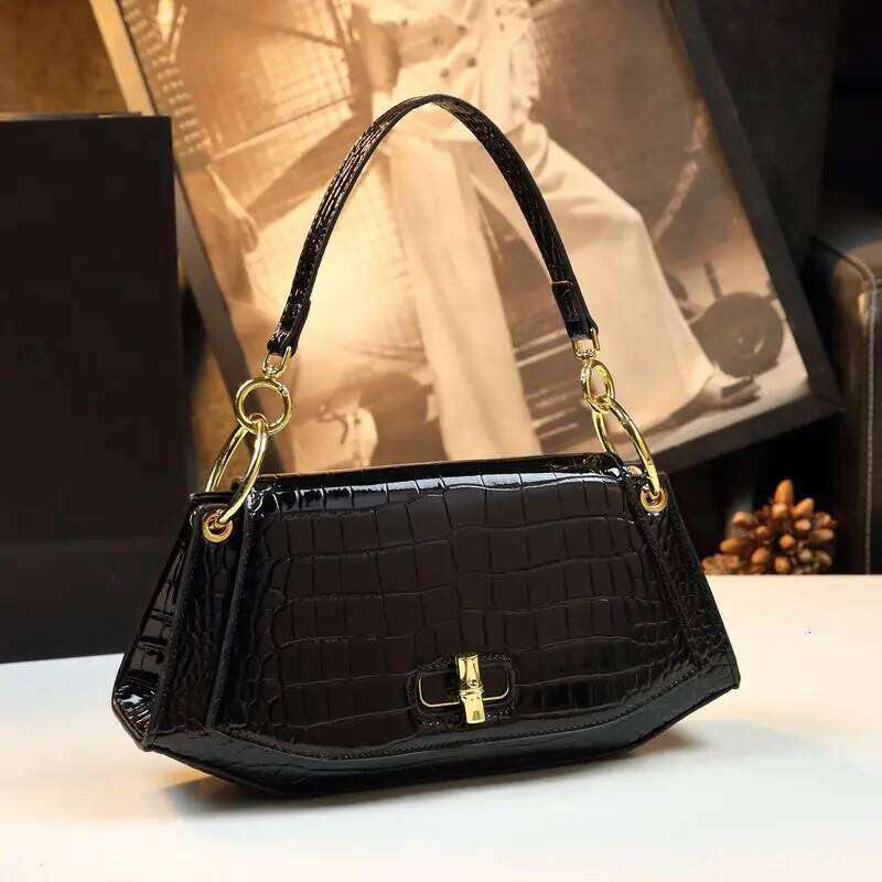 Designer Bags Designer Brand's New Stone Print Design Underarm Leather Shoulder Crossbody Bags For Women Hot Selling