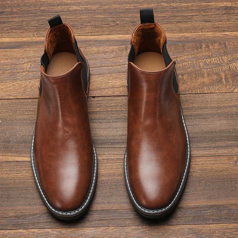 4046 Men Chelsea Boots Brand Retro Comfortable Fashion Men Boots Z251029