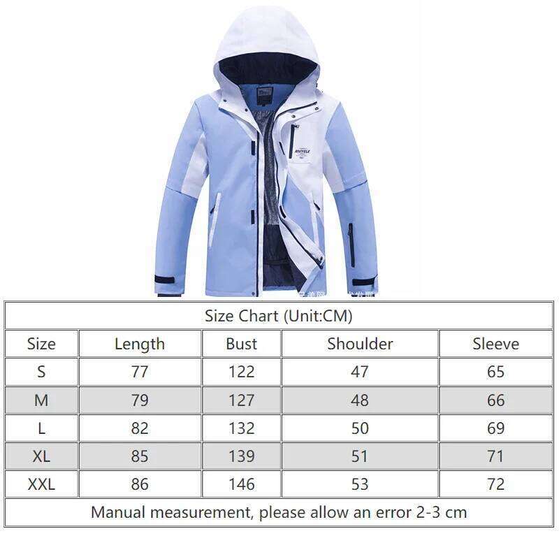 Winter Warm Hooded Women Ski Jackets Outdoor Mountain Men Snowboard Coats Sport Waterproof Female Snowmobile Clothes