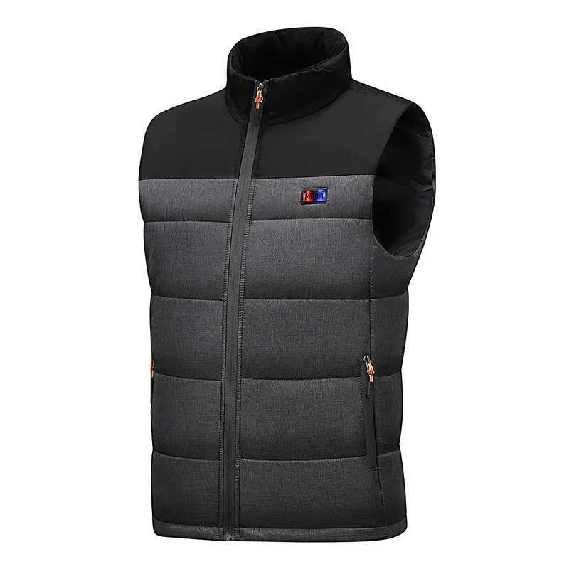 2025 New Heated Vest for Men Women Zones Electric Heating Jacket with Battery Pack USB Charging Thermal Waistcoat W251029