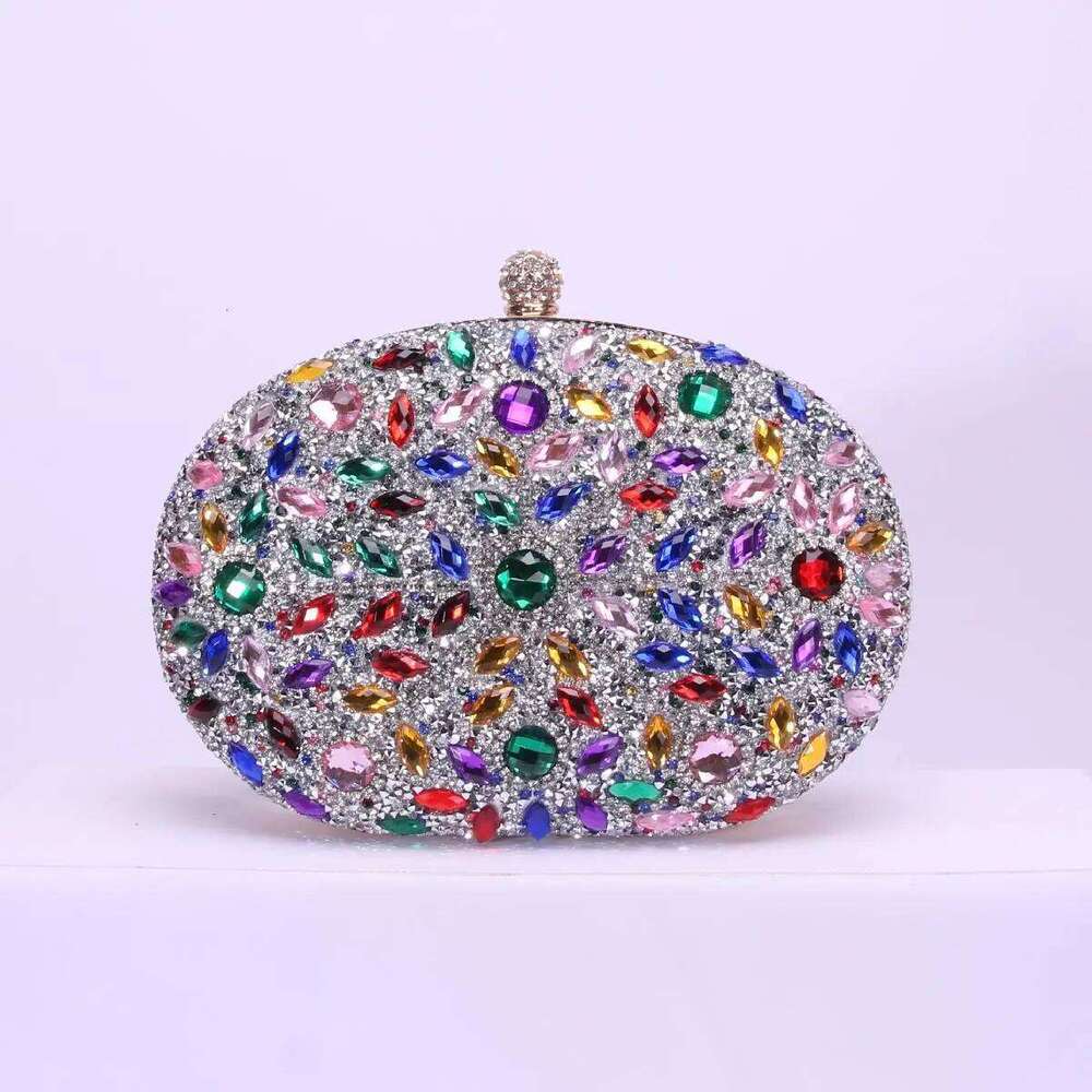 Designer Bags Oval Suower Dia Dinner Bag Fashion Banquet Ladies Handbag Personalized Dress Night Luxury Bag