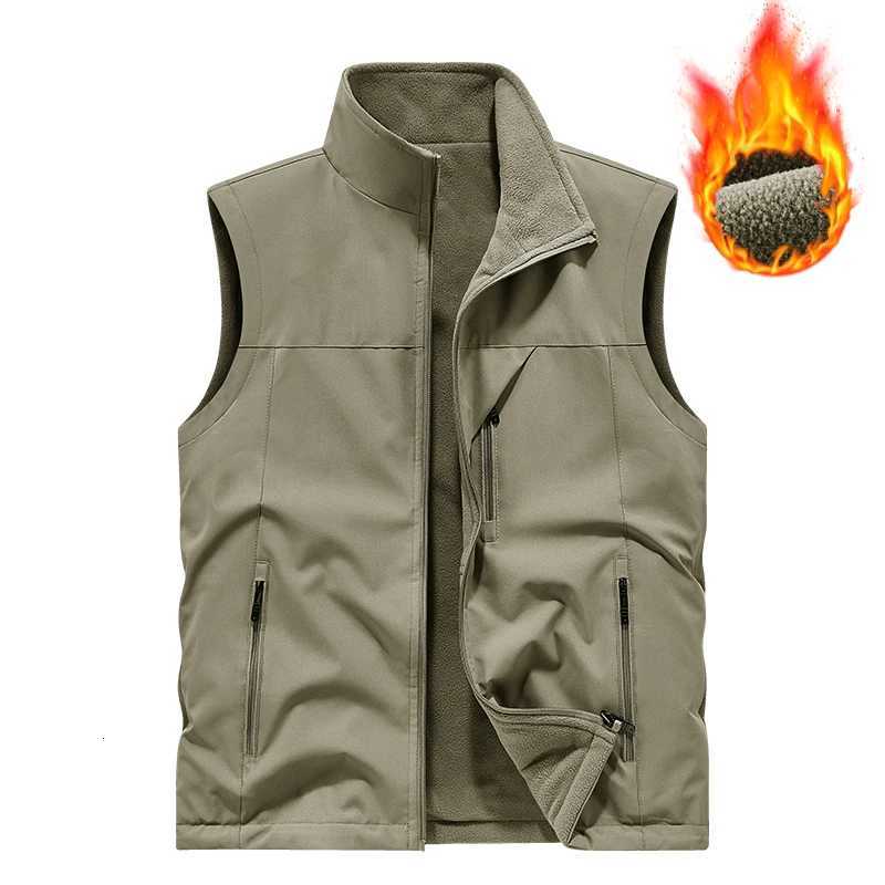 Spring and Autumn Outdoor Mountaineering Camping Windproof Breathable Vest Comfortable Trendy Multi functional Leisure Vest W251029