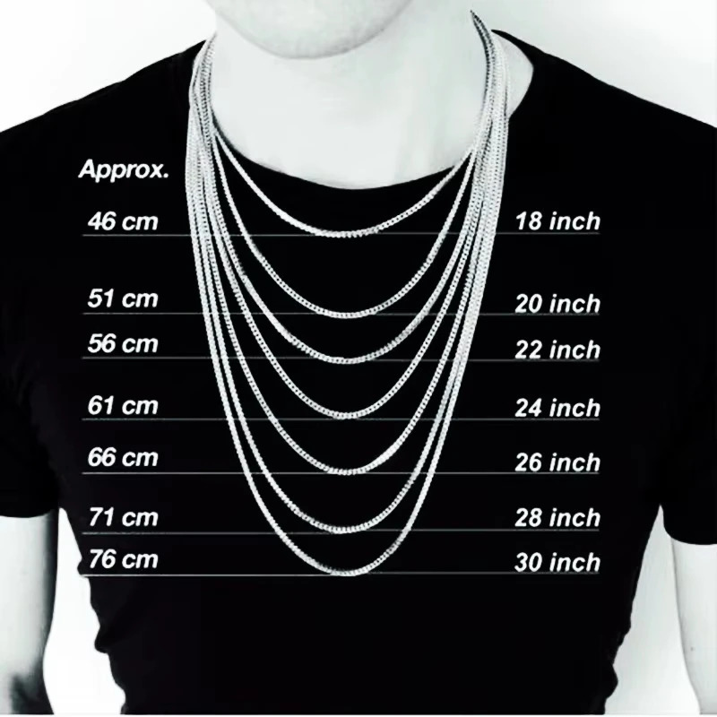 HNSP Stainless Steel Miami Cuban Link Chain Silver Color Necklace For Men 7MM9MM15MM Wide Punk Hip Hop Jewelry Accessories 251029