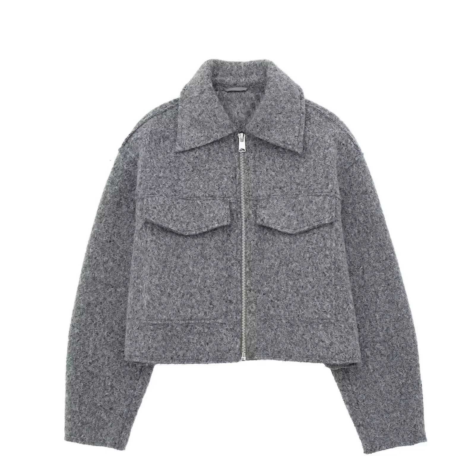 Street Fashion Short Tweed Jacket Outerwear Independent Station Womens Clothing Soft Wool Mini Coat Stylish Compact Design1 Y251105