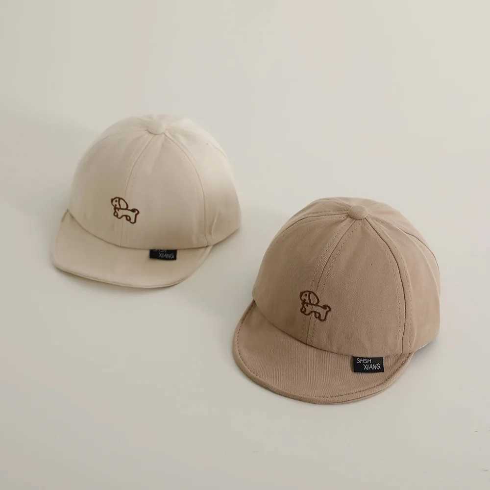 2024 New Fashion Cartoon Dog Hat Autumn Boys Girls Cute Embroidery Caps Breath Peaked Caps Boy Children Cute Dog Baseball Cap251028