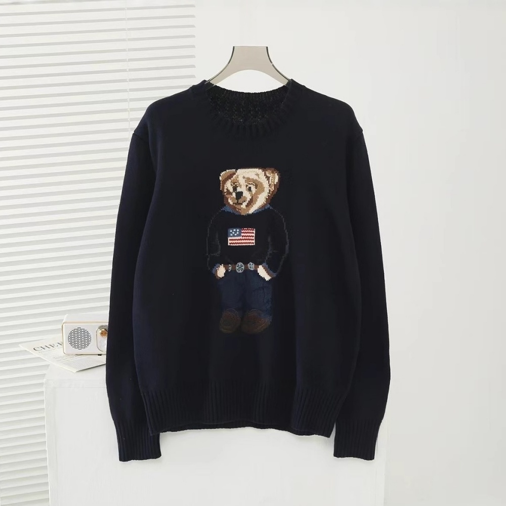 polo sweater women designer sweater women sweaters cashmere sweaters classic sweatshirt pullover cashmere embroidery long sleeve jumper knitting