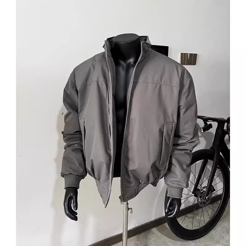 American Style Pilot Jacket For Men Spring And Autumn High-end Trendy Brand Cool Casual Workwear Stand Designer Jacket Collar Short Baseball Jacket