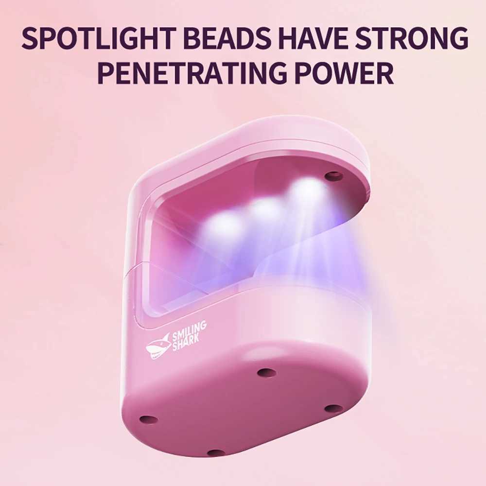 Smiling MJD012 Small and Mini Nall Lamp Light Weight to Easy Carry TypeC Fast Charging for Mani And Nail Art J251115