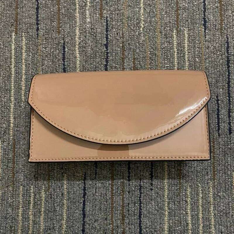 Women's Handheld Chain Evening Party Banquet Rhinestone Basic Casual Matte Rectangular Patent Leather Shoulder Bag Crossbody