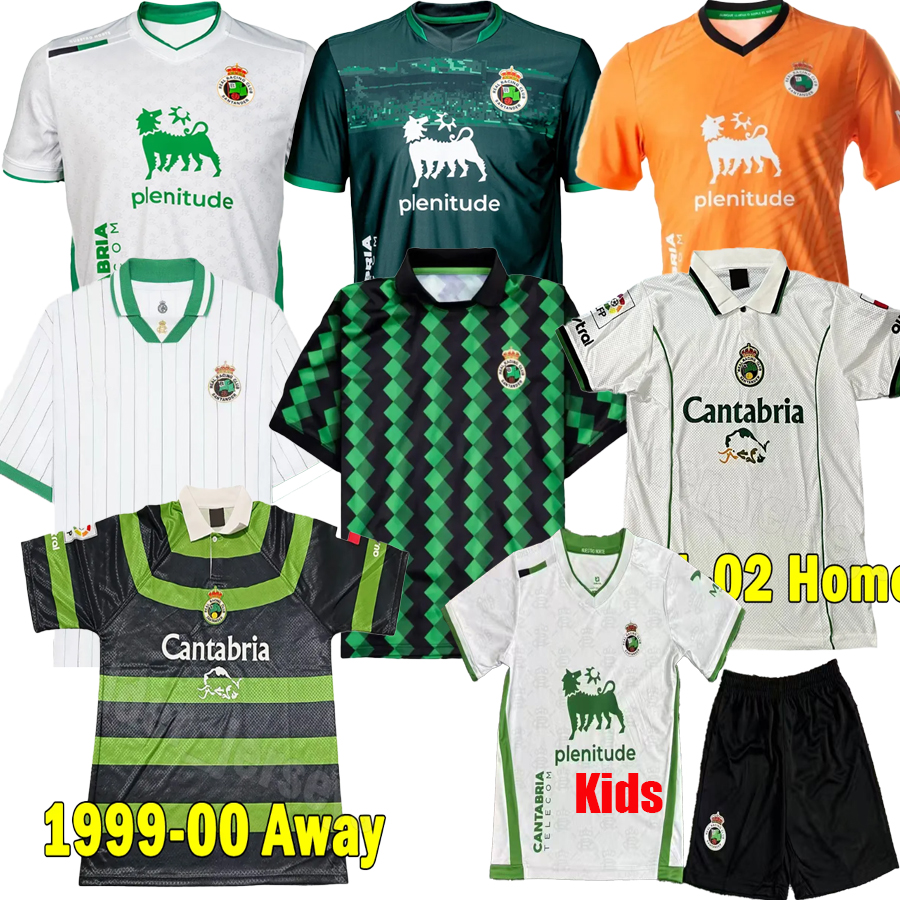 25 26 Racing de Santander Soccer Jerseys Retro 1999 2001 VILLALIBRE ANDRES VICENTE JEREMY ARANA Football Shirts 2025 2026 CANALES MARIO GARCIA football shirt