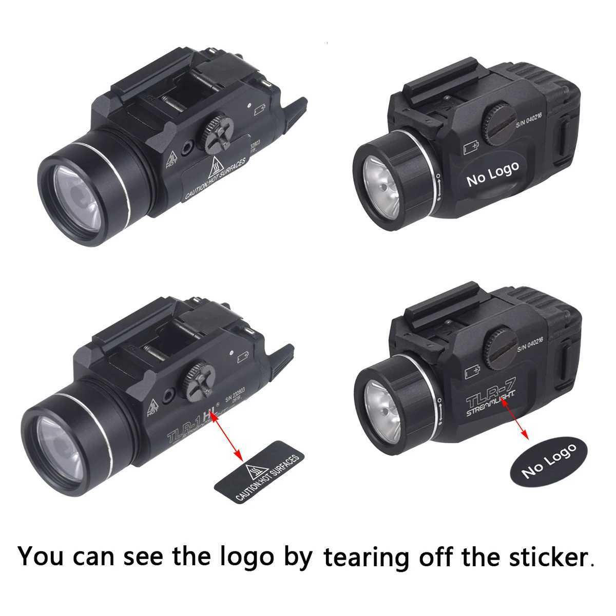 TLR HL TLR7 TLR8 TLR Series Weapons Gun Flashlight TLR3 TLR4 TLR7X Hunting Airsoft Scout Torch Strobe Flashlight W251029