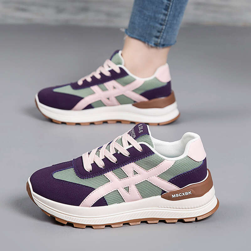 Breathable Comfortable Designer Shoe Women's 2025 New Autumn Thick-Soled Height-Increasing Running Versatile Casual Sports Shoes