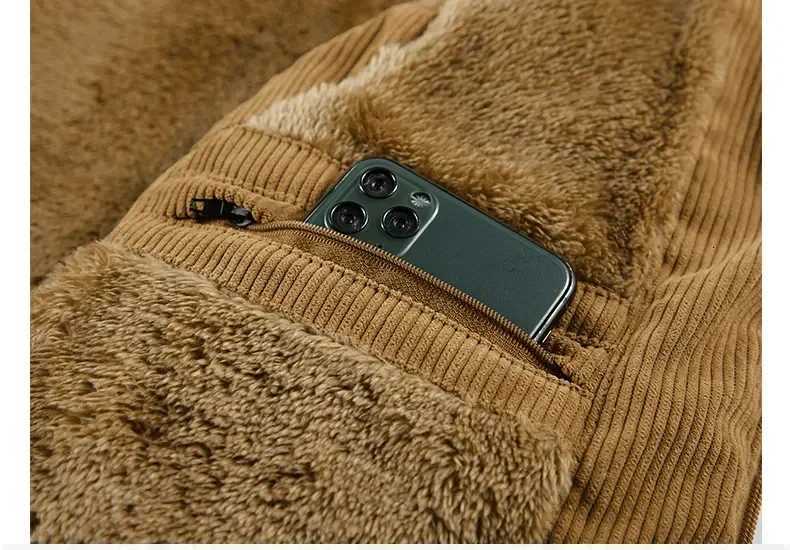 New Winter Fashion Wool Vest Male CottonPadded Vests Coats Mens Sleeveless Vest Jackets Warm Waistcoats Clothing Plus Size 6XL W251029