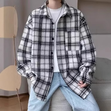 Xiaoxiang Style Plaid Jacket For Men Spring And Autumn American Style Cool And Casual Jacket With High-end Feel Trendy Designer Jacket Brand Couple 