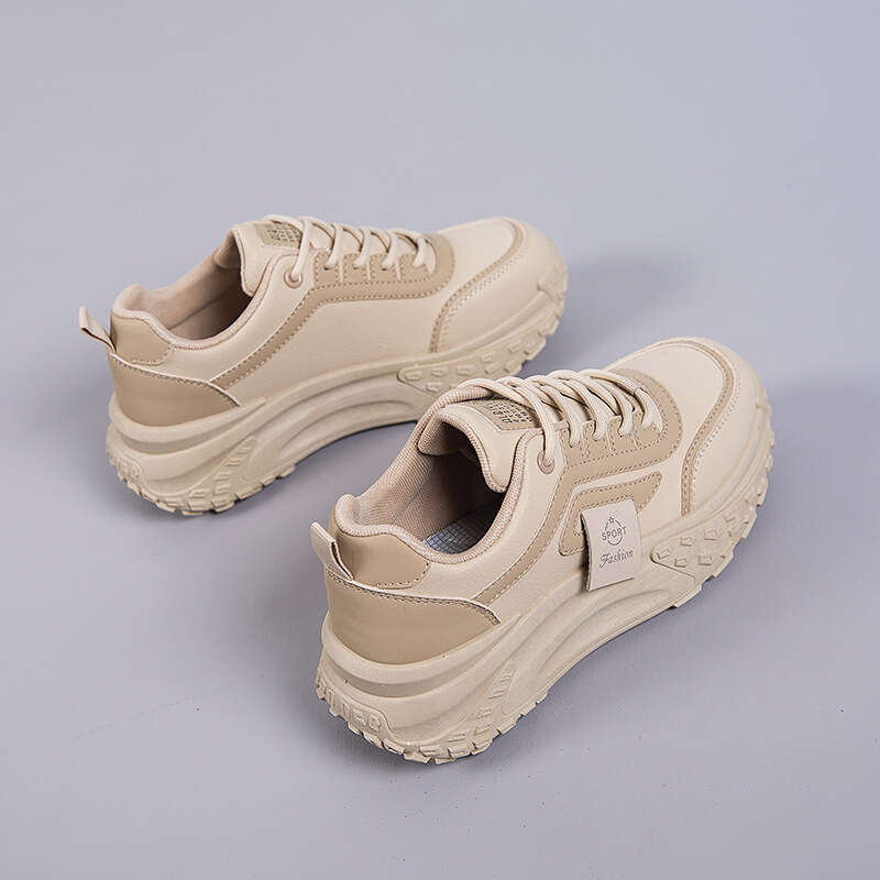2025 New Spring Autumn Trendy Flexible Designer Shoe Thick Sole All-Match Student Casual Sports Running Sneakers