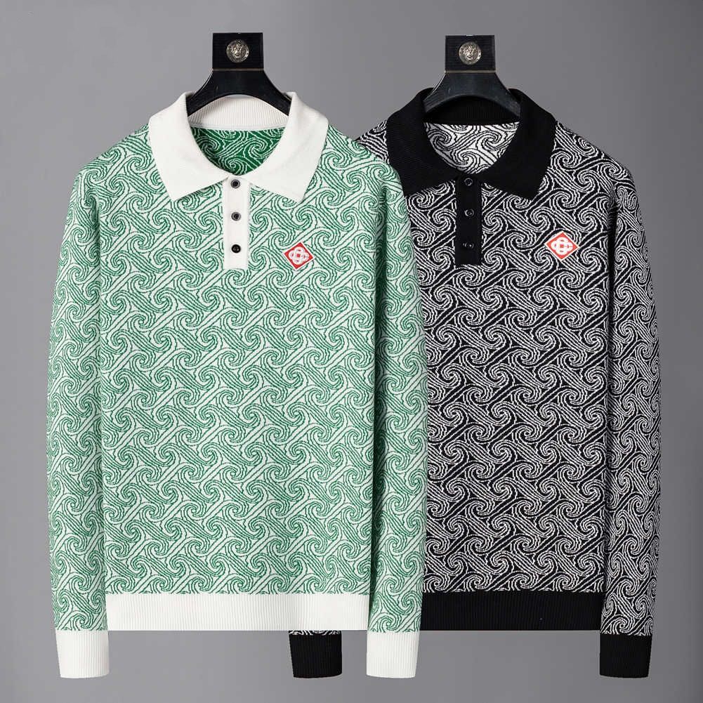 2026 Casas Blancas designer mens sweater top winter new long sleeve vintage knitted sweaters men unisex sweaters baggy knitwear pullover jumper female t shirt