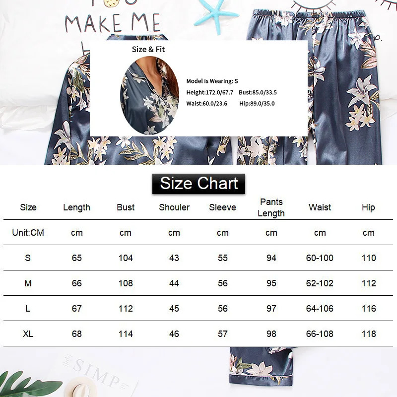 Womens Home Clothes Pajamas 2 Piece Autumn Long Sleeve Tops and Trouser Sleepwear Loungewear Button Down Pijama Pyjama Pjs Set 251029